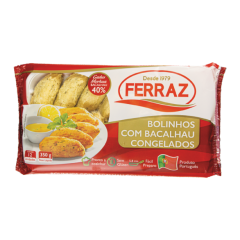 BOLINHO C/BACALHAU PORT.FERRAZ BJ 350G 6261n