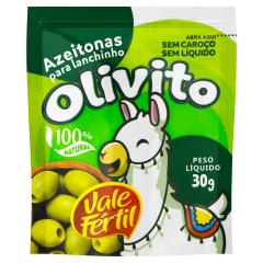 73264n	7896272010532	SNACK AZEITONA V.FERTIL VDE S/CAR INF.OLIVITO 30G           