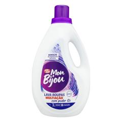 71008n 7891022867404 LAVA-ROUPAS LÍQUIDO MON BIJOU MULTIAÇÃO AZUL/VERDE 3 L 