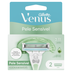74199n	7500435248433 CARGA GILLETTE VENUS PELE SENSÍVEL C/2 UNIDS.                    