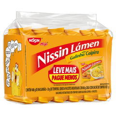 70743n	7891079014097	MASSA NISSIN LAMEN GALINHA CAIPIRA 85G C/6    