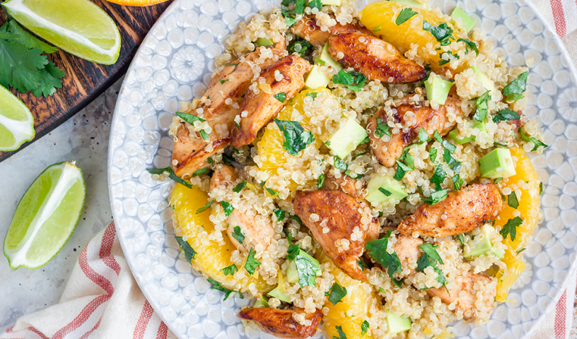 Salada De Quinoa Com Frango Dicas E Receitas