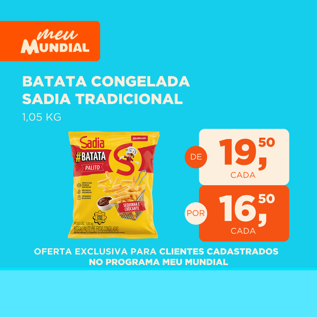 MUNDIAL PROGRAMA MEU MUNDIAL - VALIDADE DAS OFERTAS 17 A 23/03/2025 Batata Cong